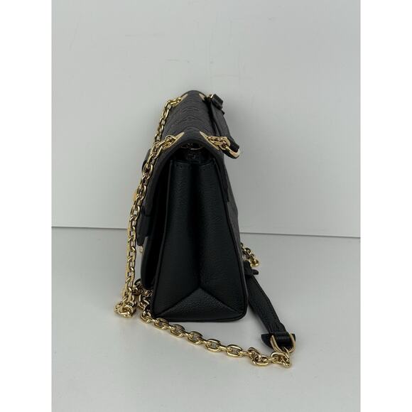 Louis Vuitton Vavin Shoulder Bag BB Black Empriente Leather - Picture 4 of 16